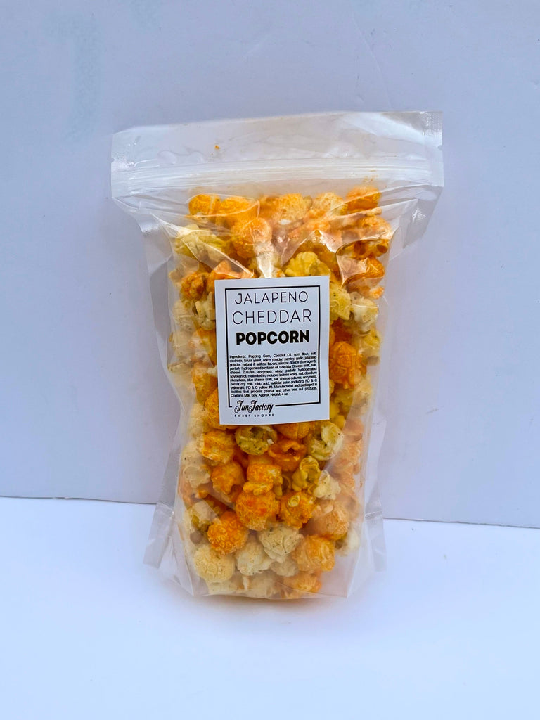 FUNDRAISER POPCORN Jalapeno Cheddar Fun Factory Sweet Shoppe
