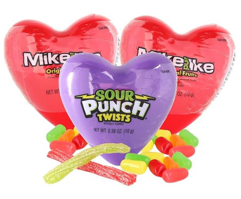 Mike and Ike Valentine's Candy Hearts