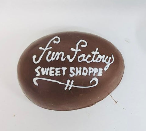 Personalized Fudge Egg