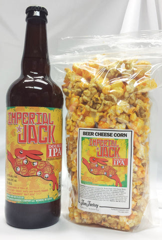 Rhinelander Beer Cheese Caramel Corn