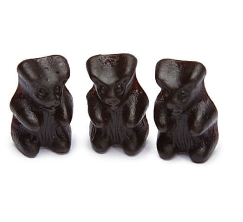 Black Licorice Bears Sugar Free Fun Factory Sweet Shoppe