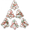 Frosted Holiday Tree Pretzels - Goodie Bag Size