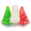 Gummi Christmas Trees & Snowmen with Snow - Goodie Bag Size
