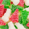 Gummi Christmas Trees & Snowmen with Snow - Goodie Bag Size