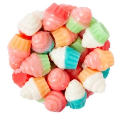3D Gummy Cupcakes