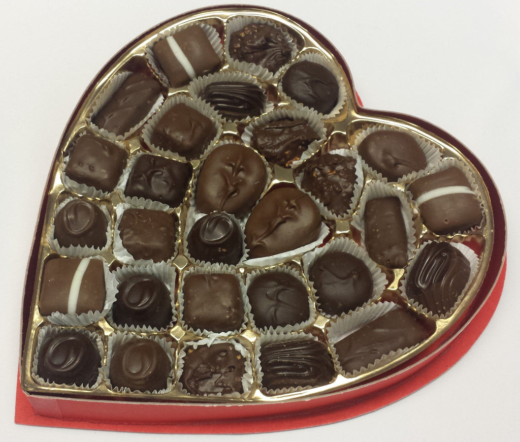 Heart-shaped Grand Assortments – Vermont Nut Free Chocolates