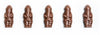 Milk Chocolate Foiled Mini Santas - Goodie Bag Size