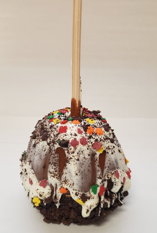 Pumpkin Spice Latte Caramel Apple