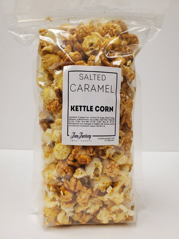 FUNDRAISER POPCORN Salted Caramel Kettle Corn