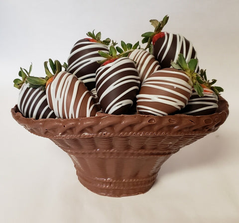 Edible Chocolate Basket - Strawberries *Local Pick Up Only*