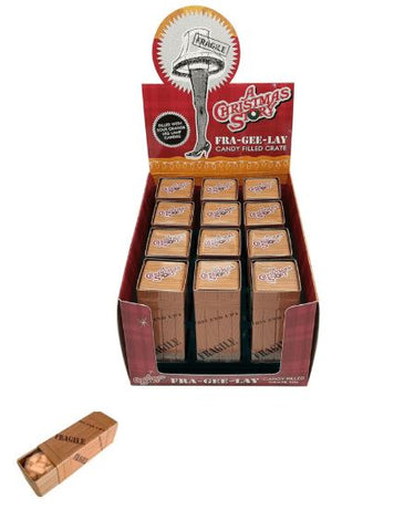 A Christmas Story FRA-GEE-LAY Candy Filled Crate