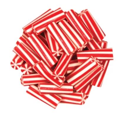 Mini Strawberry Licorice Candy Cane Logs