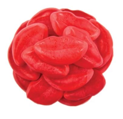 Gummy Strawberry Filled Puffy Lips