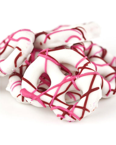 Valentine Yogurt Pretzels