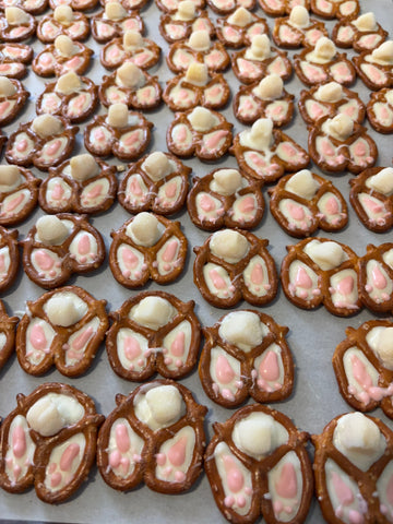 Assorted Small Easter Pretzels