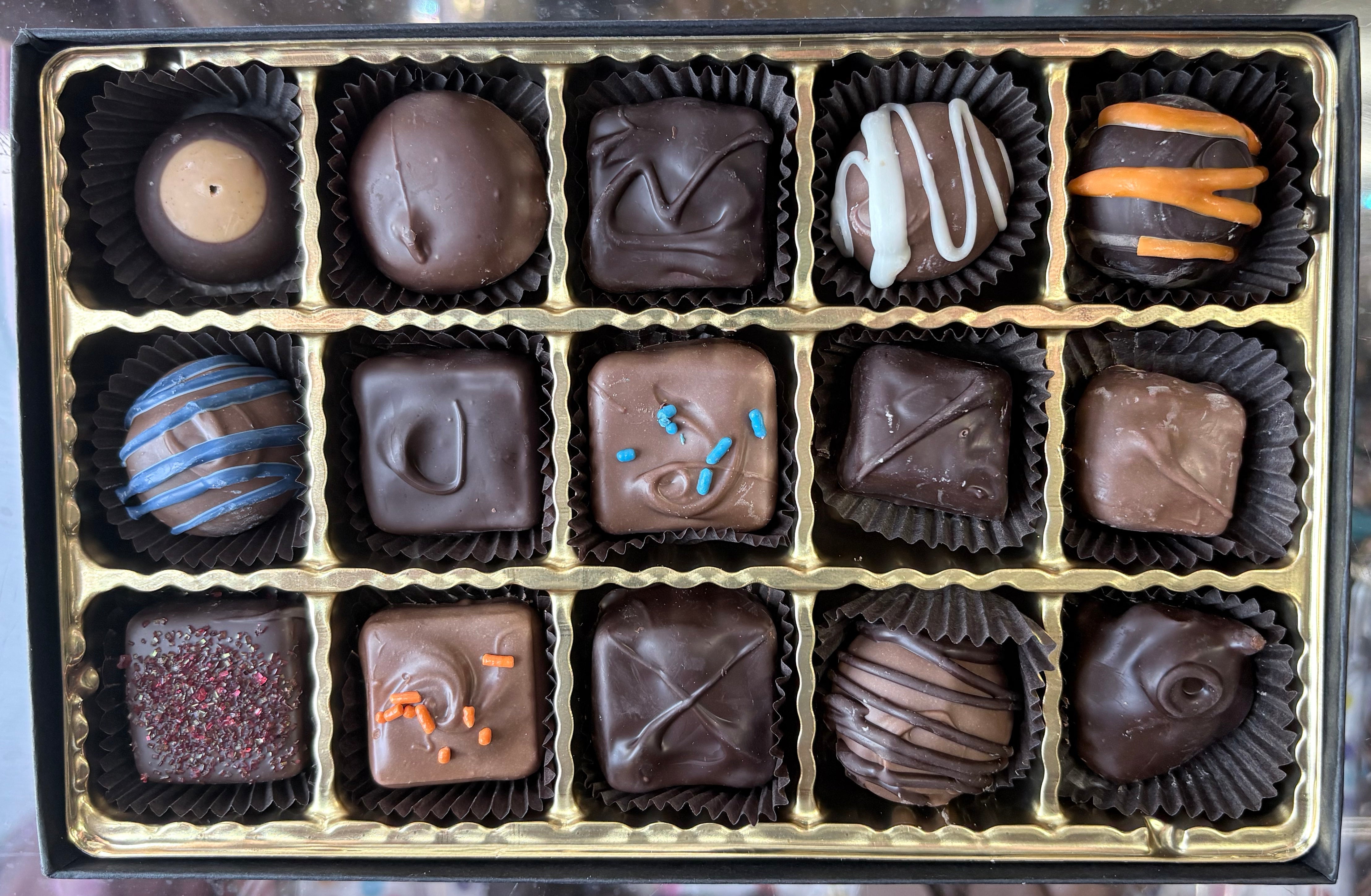 Chocolate Assortment - Gift Box – Fun Factory Sweet Shoppe