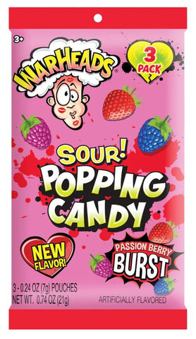 Warheads Sour Popping Candy