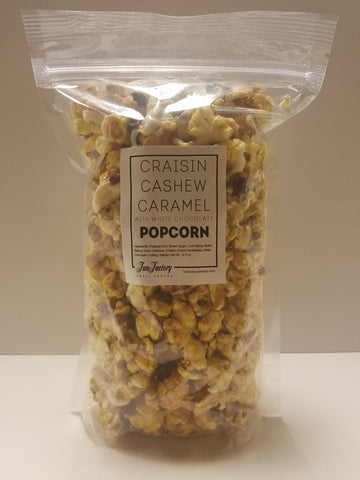 Craisin Cashew Caramel Popcorn