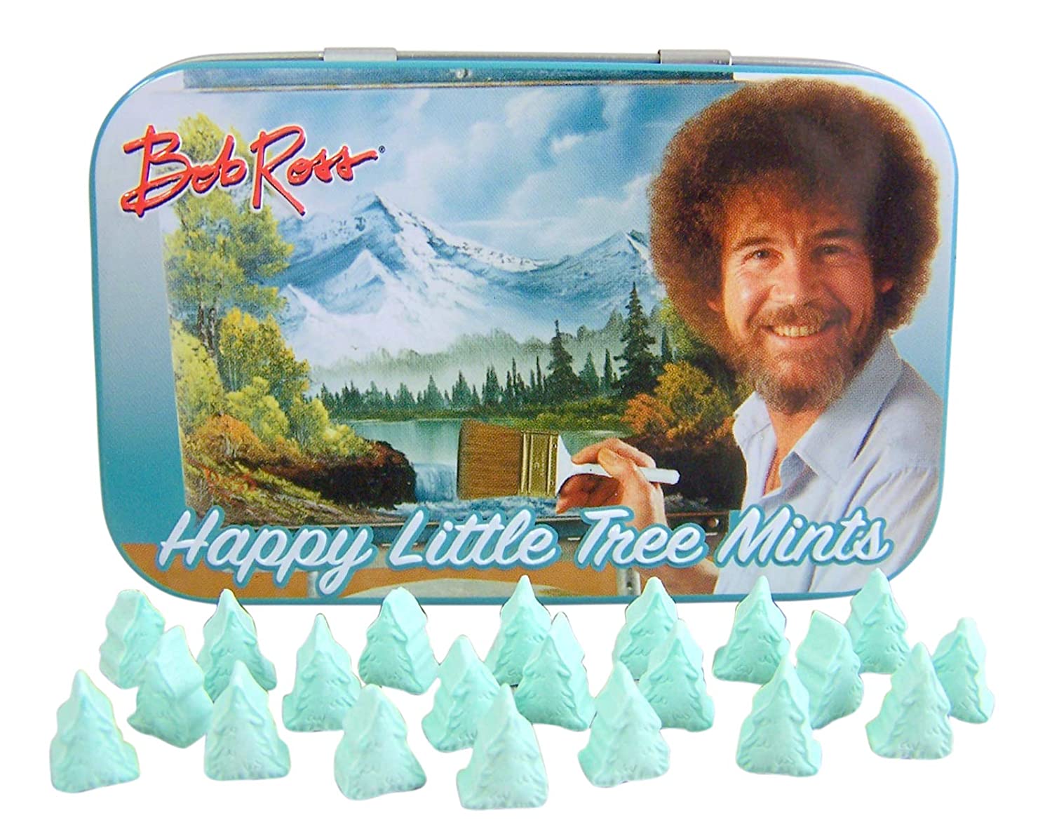 Bob Ross Happy Little Tree Mints – Fun Factory Sweet Shoppe