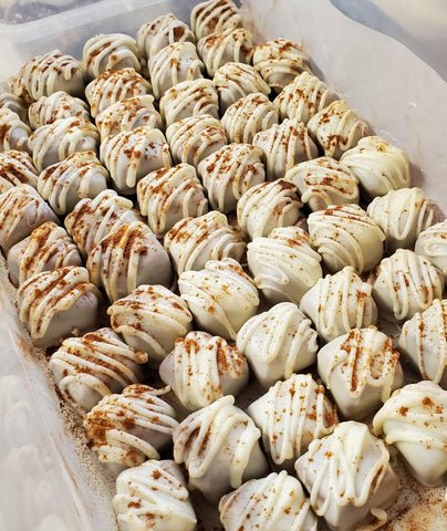 Pumpkin Spice White Chocolate Caramels