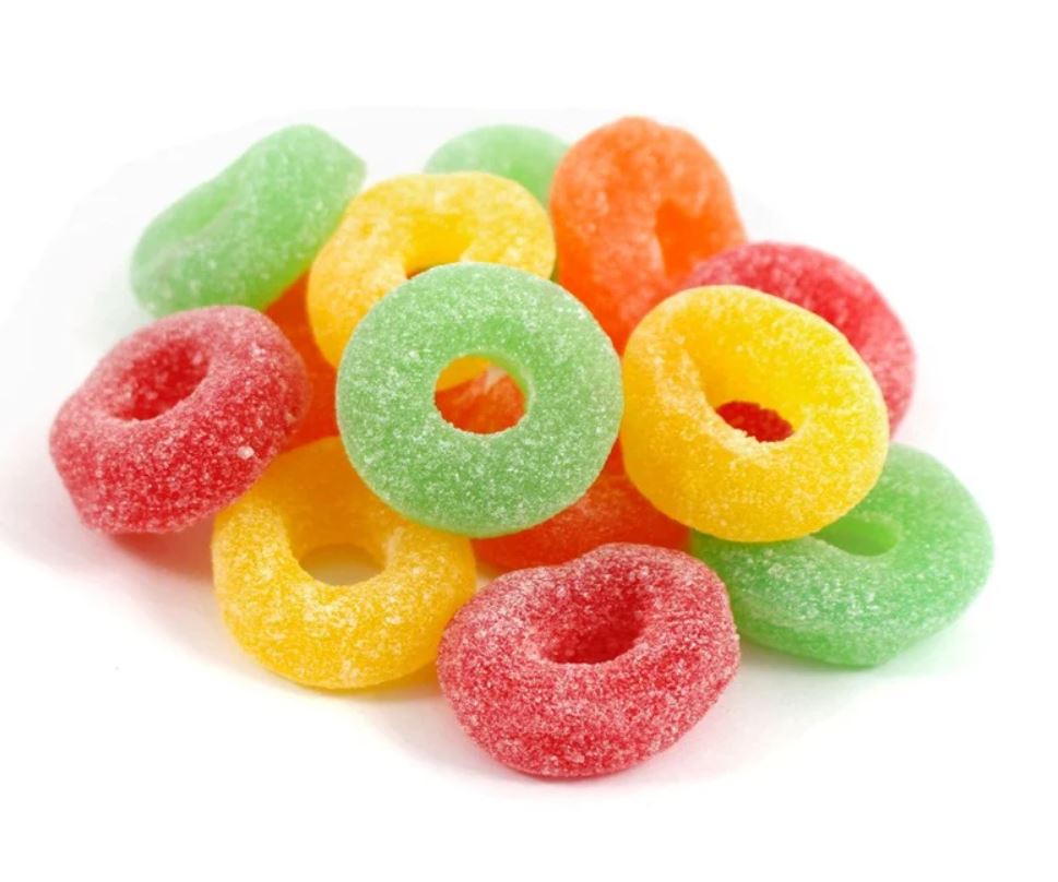 Fruit Jelly Rings Assorted โ Fun Factory Sweet Shoppe