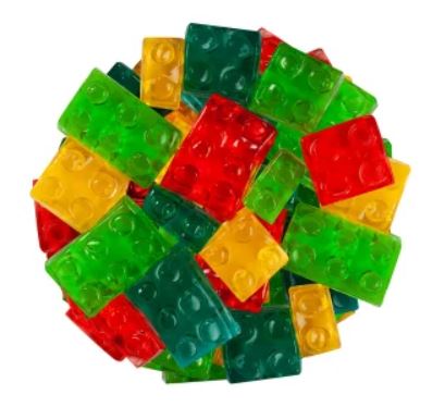 Clever Candy 3D Gummy Building Blocks