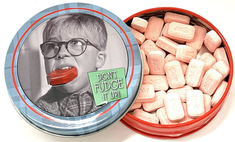 A Christmas Story Don't Fudge It Up Tin
